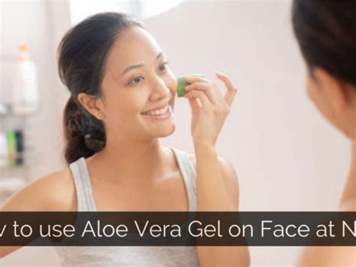 What are the disadvantages of applying aloe vera on face?
