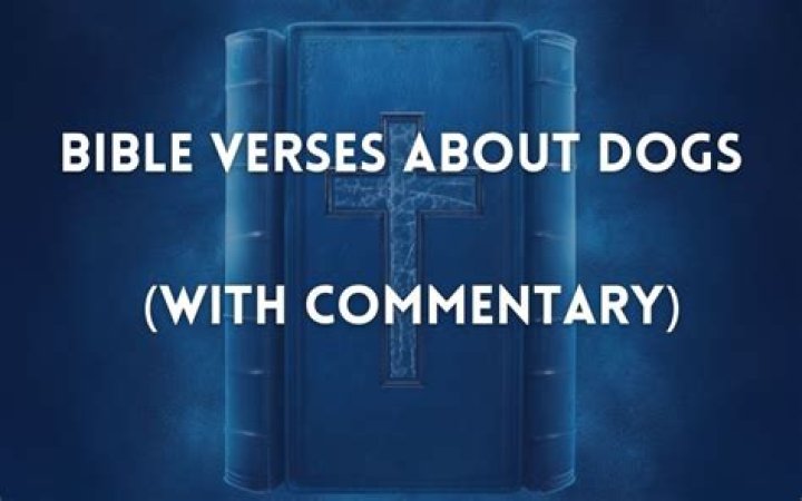 What dies the Bible say about dogs?