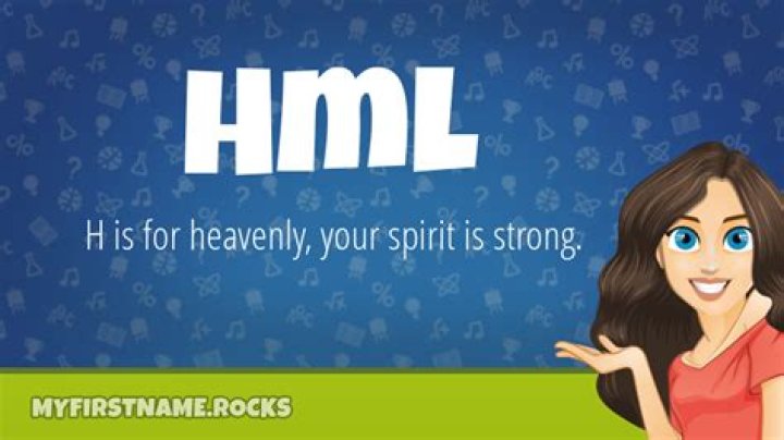 What does HML mean in slang?