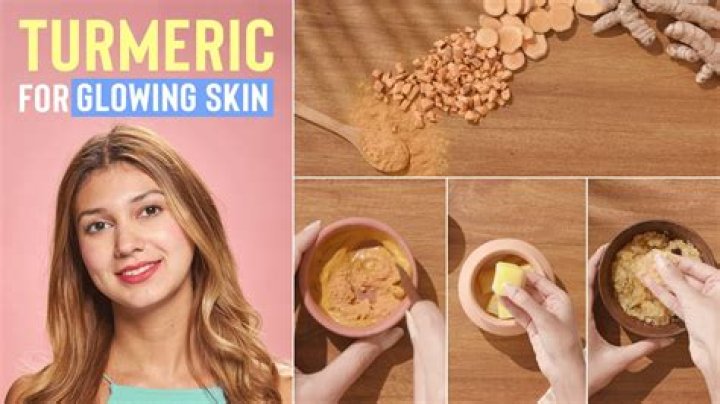 What happens if we apply turmeric on hair?
