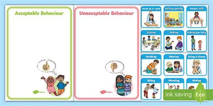What is an unacceptable behavior?