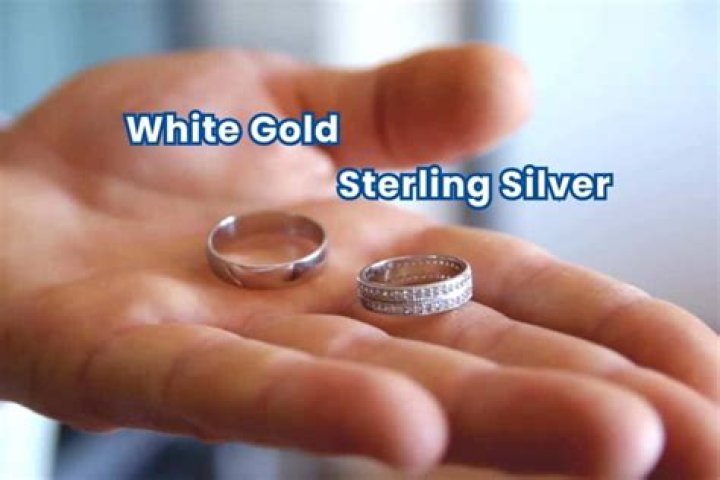 What is better white gold or sterling silver?