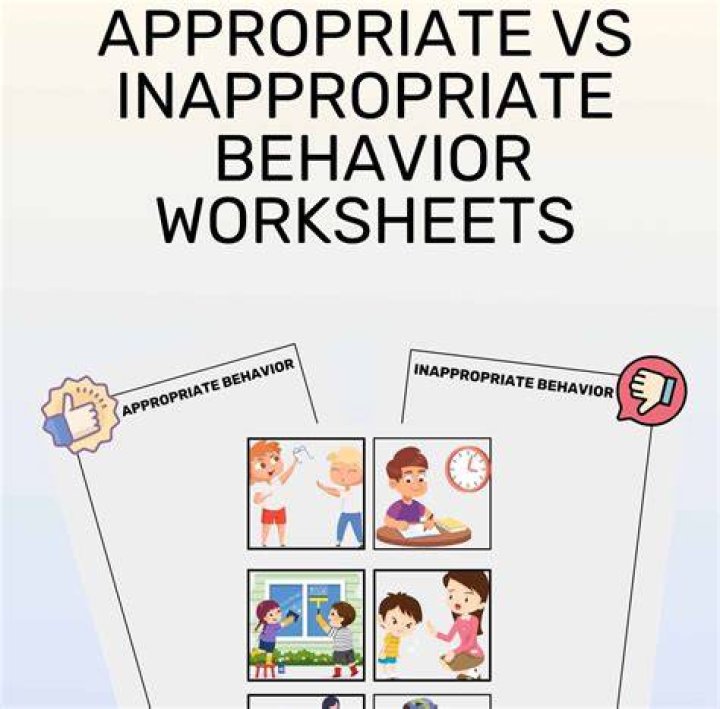 What is inappropriate behavior at work?