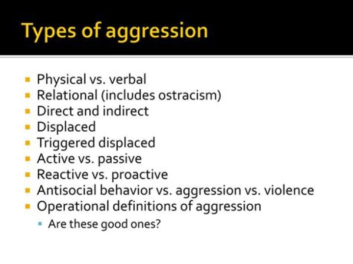 What is indirect aggression?
