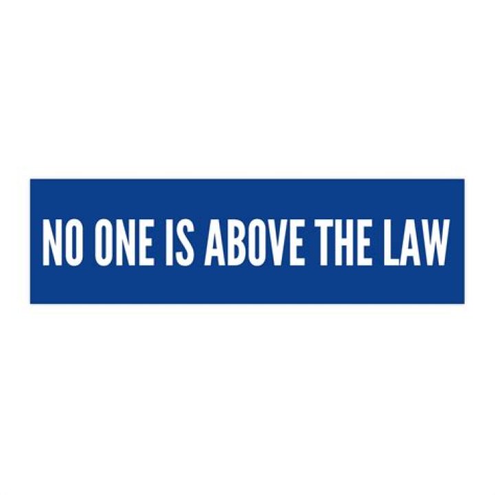 What is it called when no one is above the law?