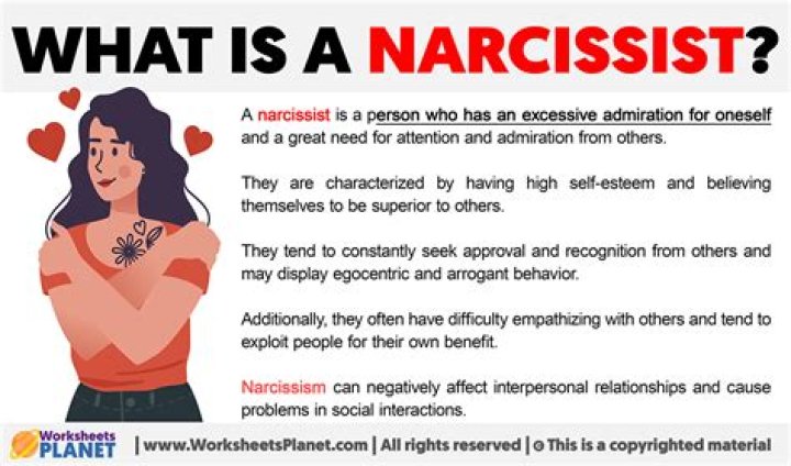 What is narcissism in Sociology?