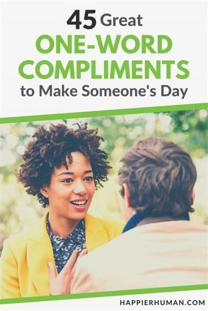 What is the best compliment word?
