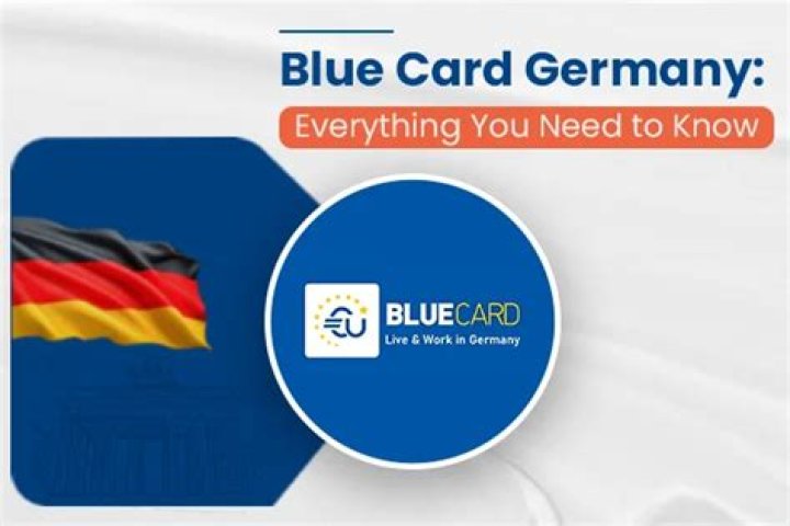 What is the blue card in Germany?