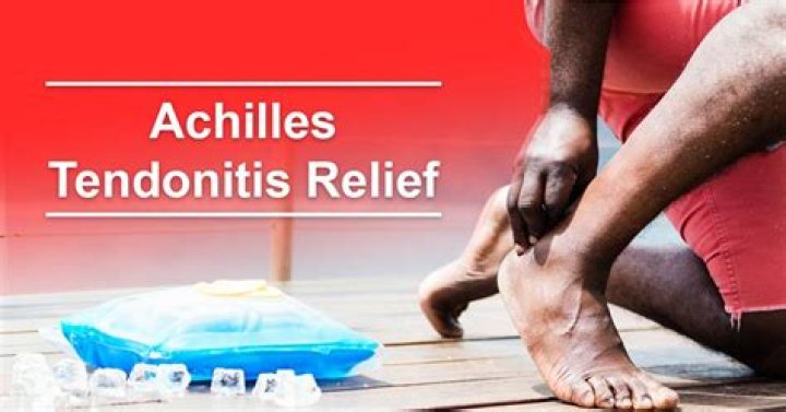 What is the fastest way to heal tendonitis in the foot?