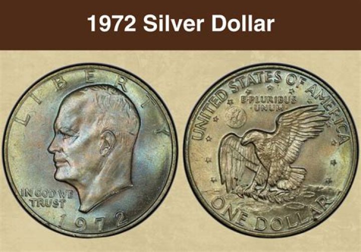 What makes a 1972 silver dollar rare?