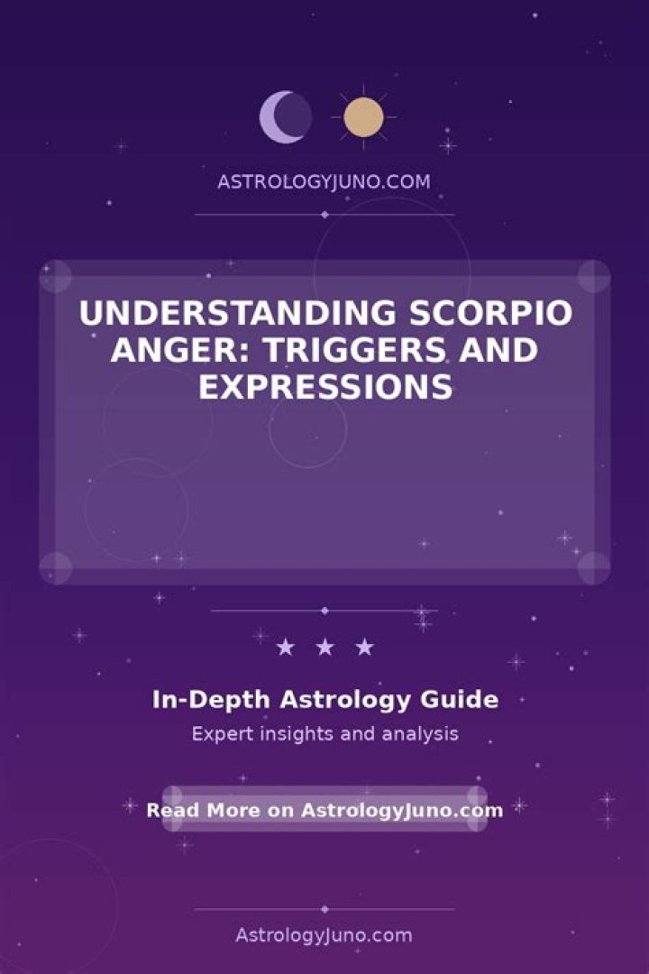 What makes Scorpio angry?