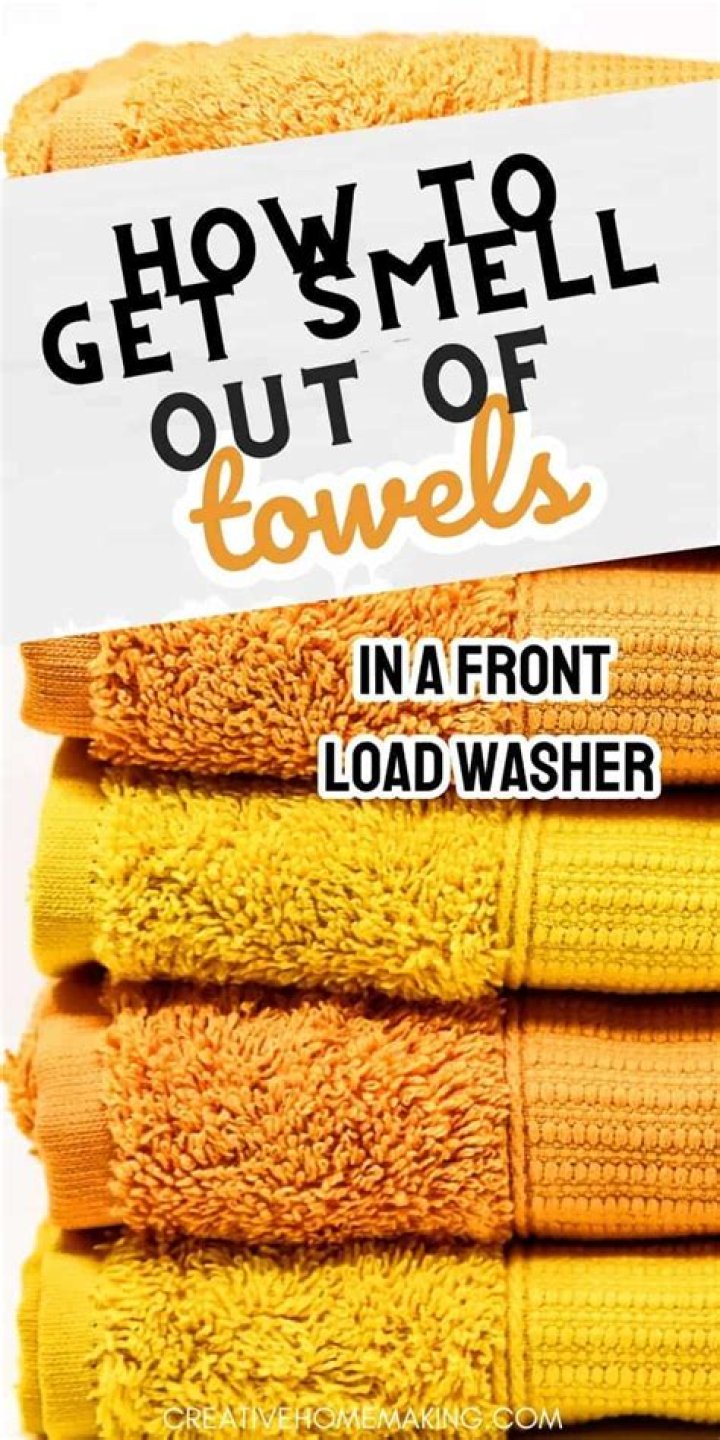 What makes towels smell good?