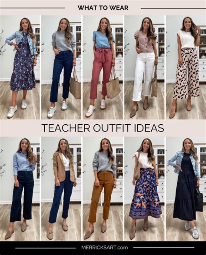 What should a high school teacher wear?