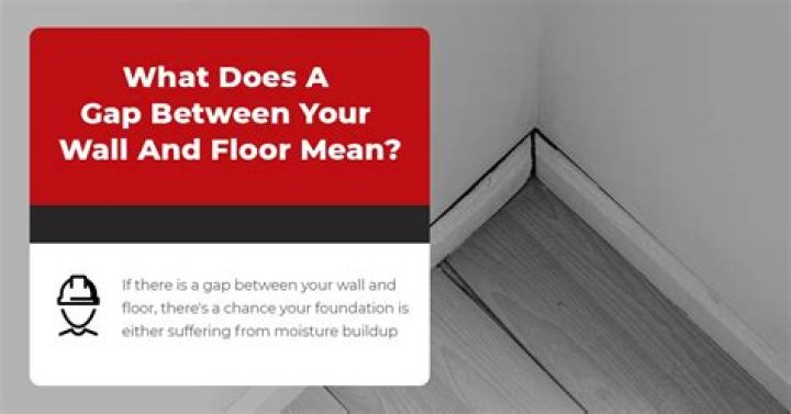 What should I put between floor and wall?