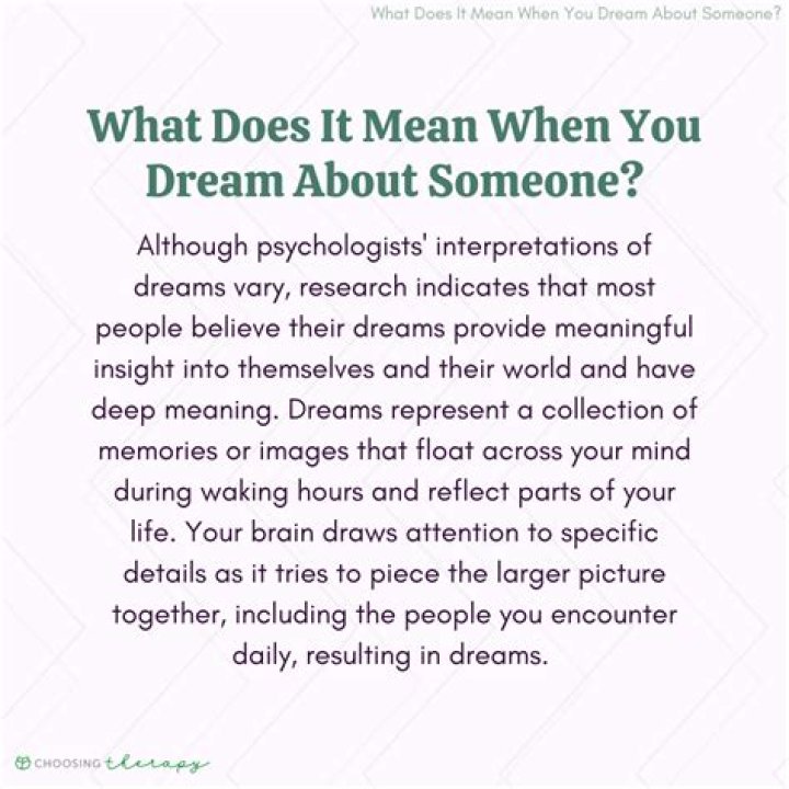 When someone is constantly on your mind what does it mean?