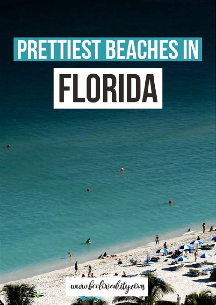Where is the prettiest beach in Florida?
