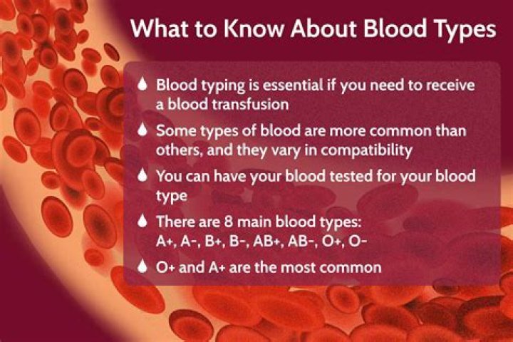 Which blood type is more resistant to disease?