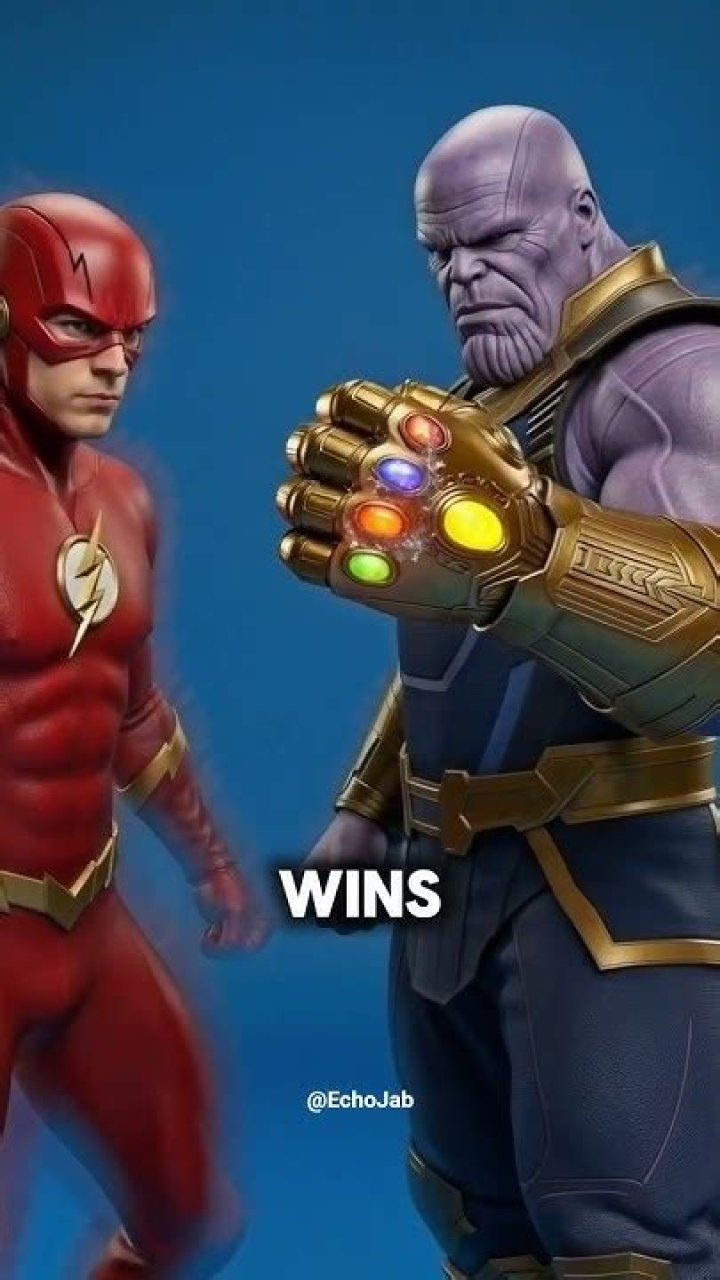 Which DC character can defeat Thanos?