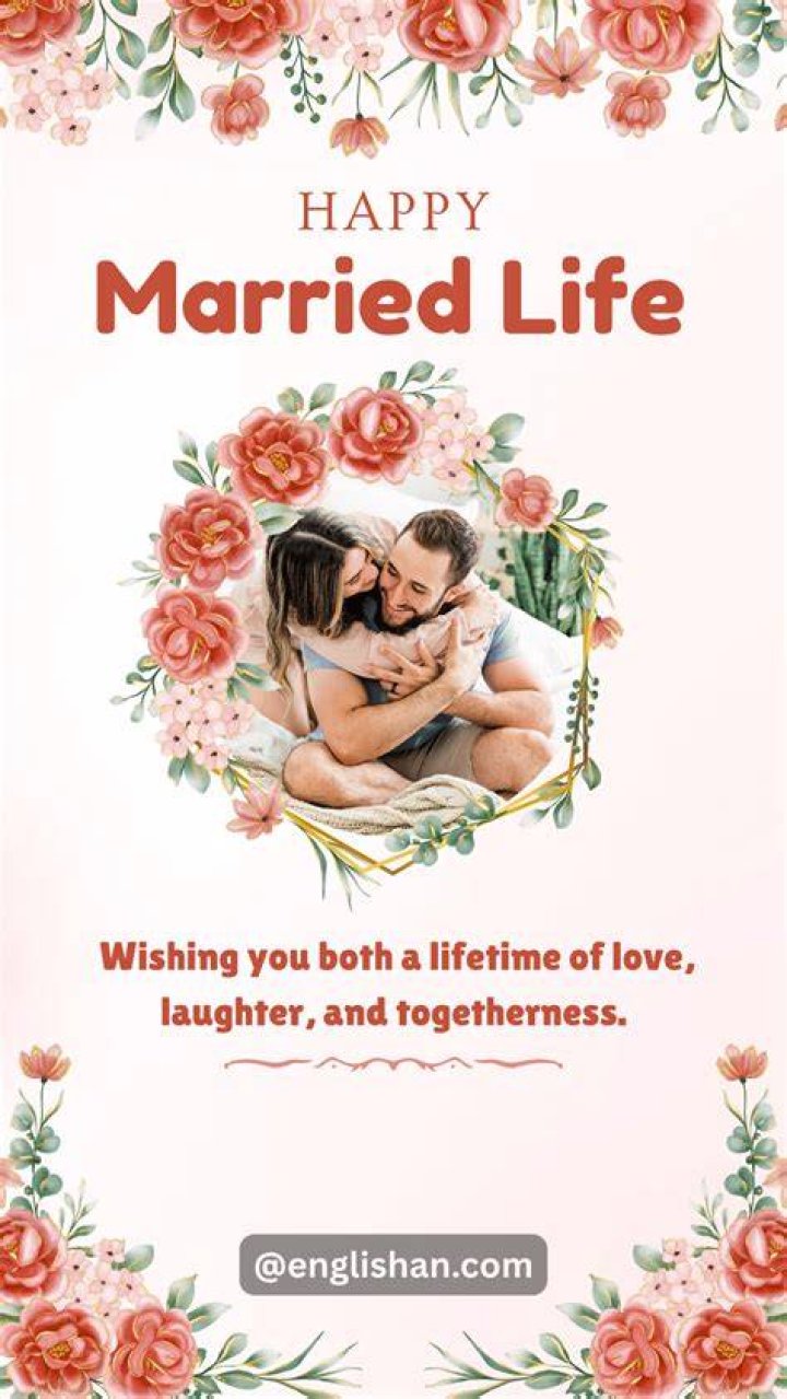 Which is an ingredient of a happy married life?
