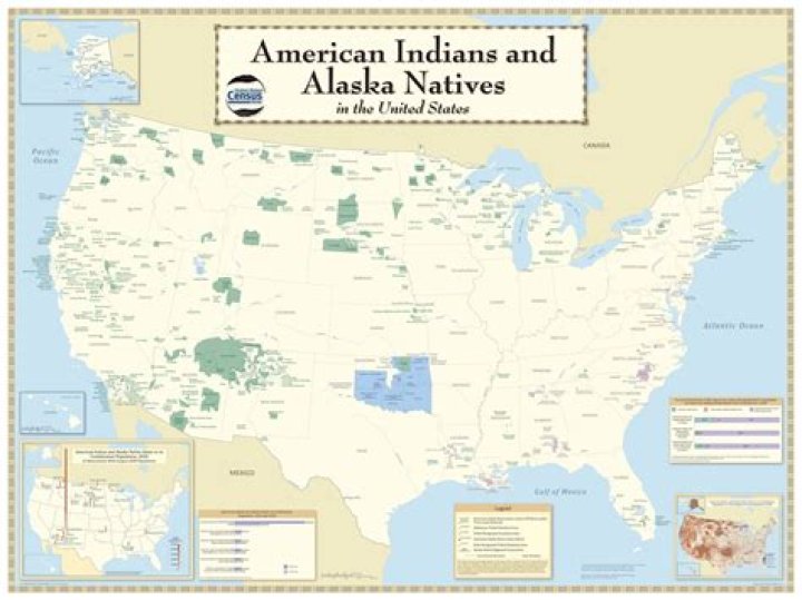 Which state has the most Indian reservations?