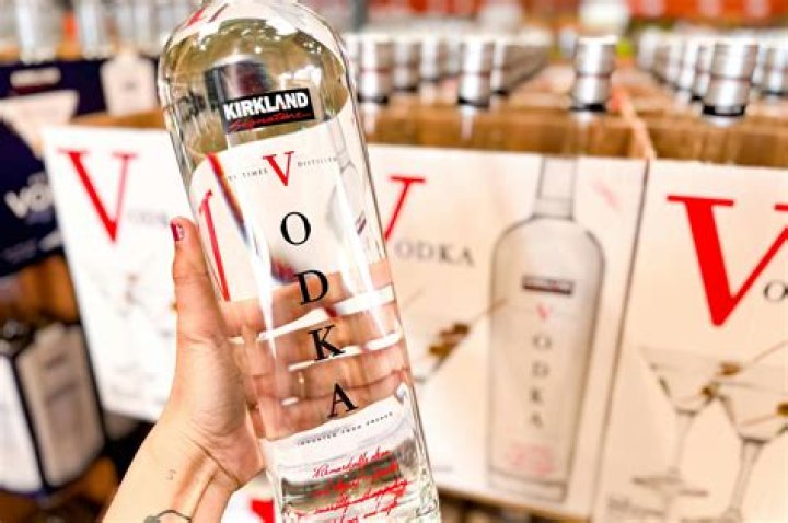 Who distils Kirkland vodka?