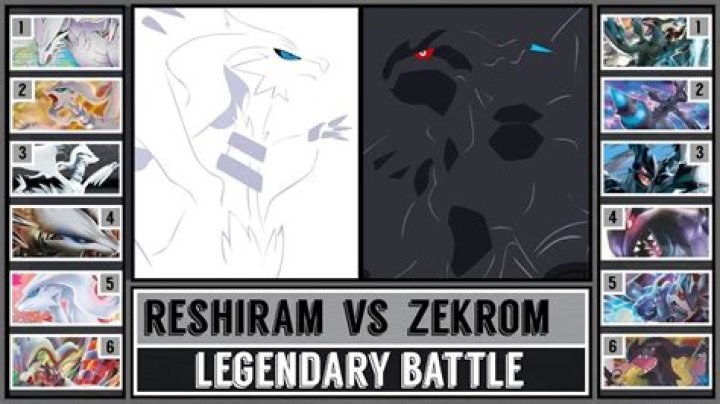 Who is stronger Zekrom or Reshiram?