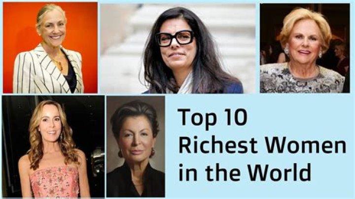 Who is the richest female in the world?