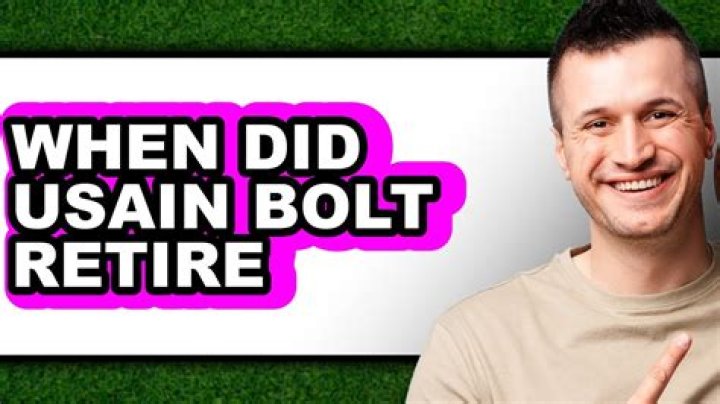 Why did Bolt retire?
