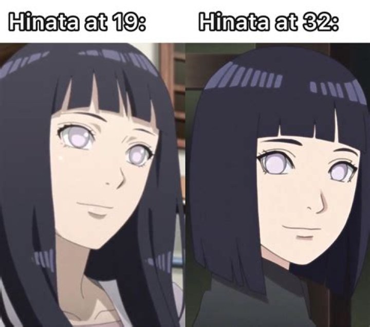 Why did Hinata cut her hair?
