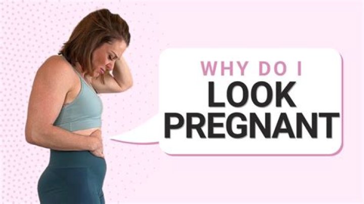 Why do I look fat while pregnant?