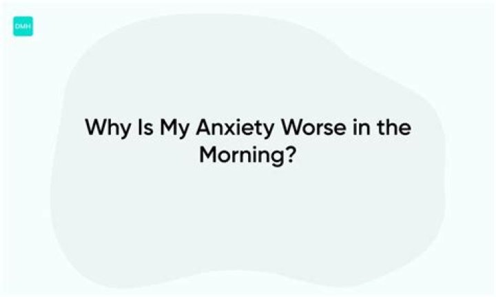 Why is my anxiety worse?