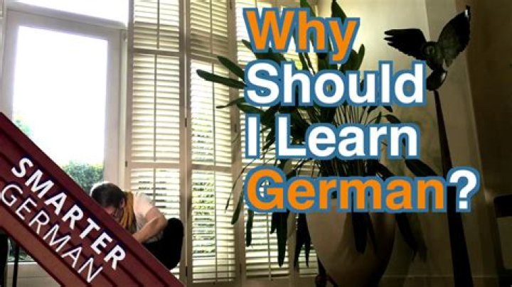 Why should I learn German?