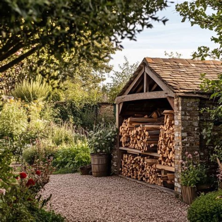 Will firewood season in a garage?